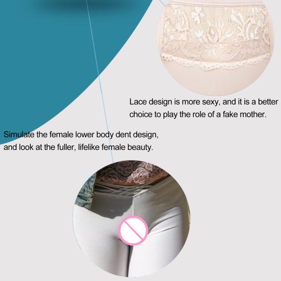 Мужские трусики в обтяжку, эластичное кружево, трусы с верблюжьей лапкой, с эффектом лифтинга бедер, скрывающие гафф-трусики, стринги для трансгендеров, кроссдрессеров, шимейлов