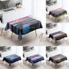 Natural Scenery Tablecloth Landscape  Anti-fouling Waterproof Rectangular Kitchen Dining Table Home Decoration