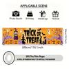 Spooky Witch & Ghost Halloween Yard Banner 17x78in, Outdoor Fence Garden Decor