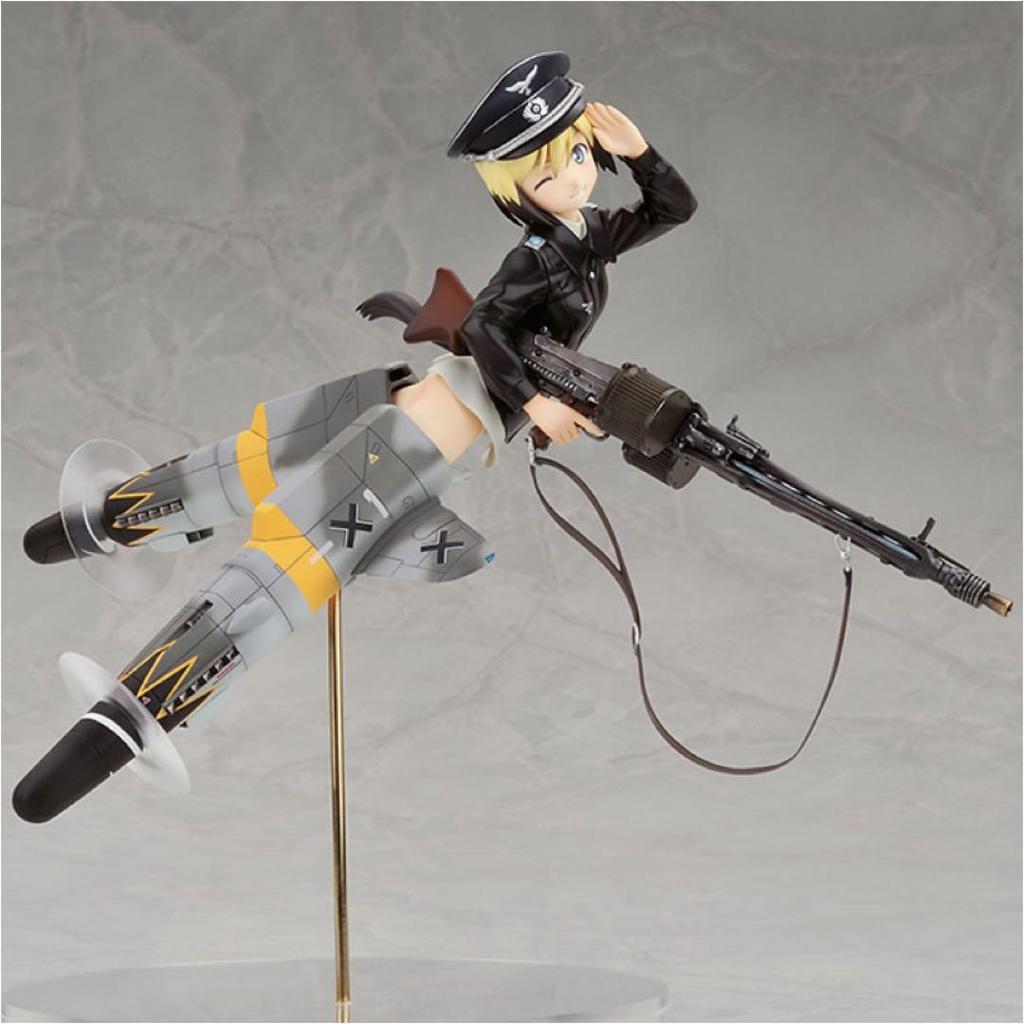 Strike Witches 2 Эрика Хартманн (Готовый продукт, окрашенный ПВХ, в масштабе 1/8)