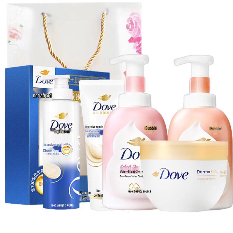 DOVE Подарочный набор для ухода за волосами и телом