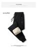 Men's Waterproof Lambskin Sports Pants - Warm, Loose-Fit, Plus Velvet, Thickened for Autumn & Winter
