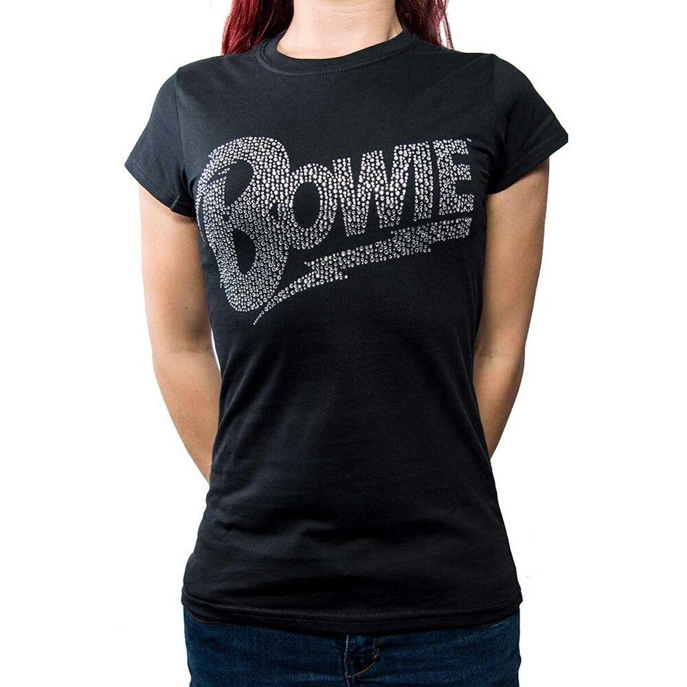 Женская футболка унисекс с логотипом David Bowie Diamante Autorise Dames