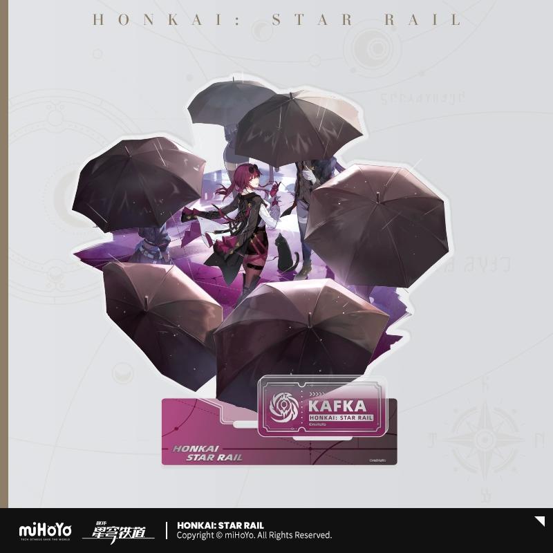 Sunsyea Honkai Star Rail Официальный мерч miHoYo Оригинальный Аутентичный Путь Ничто Акриловая подставка Кафка Ахерон Фуга Хисиленс