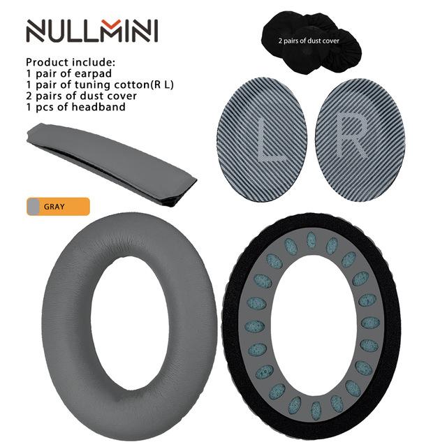 NullMini Replacement Leather Earpads For BOSE QuietComfort QC35 QC35II Headphones Headband Earmuff