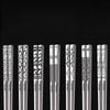304 Stainless Steel Chopsticks Hollow Home Heat Insulation Non-slip 5 Pairs of Gift Set Commercial Chopsticks