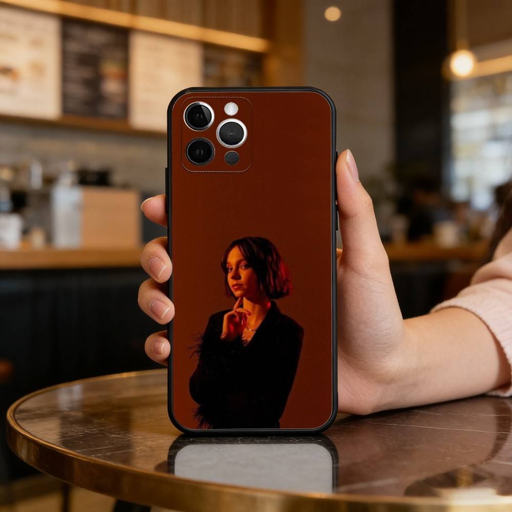 Чехол для телефона E-Emma M-Myers для iPhone 17,16,15,14,13,12,11 Plus,Pro Max, Мягкий силиконовый черный чехол