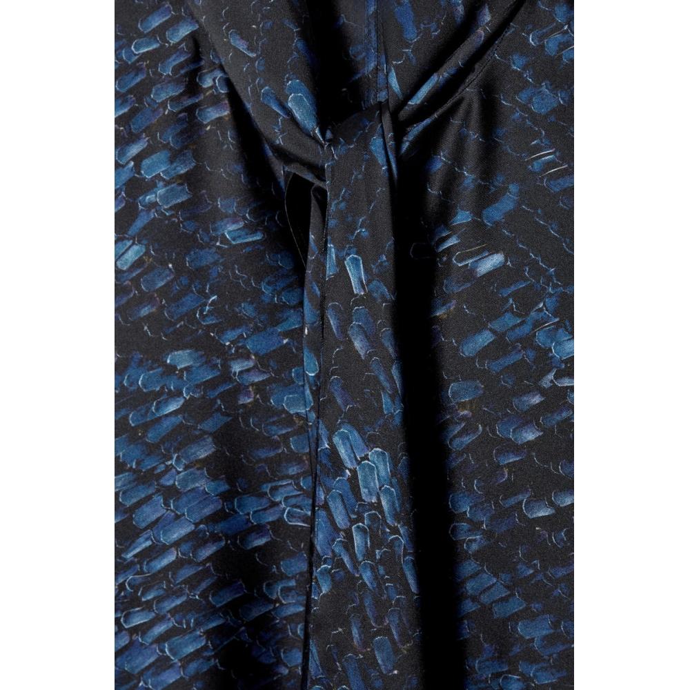 COS Japan Print Scarf Detail Midi Dress