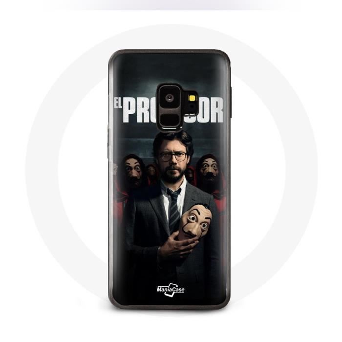 Coque - MANIACASE - Samsung Galaxy S9 plus - La Casa De Papel - Souple - Mixte