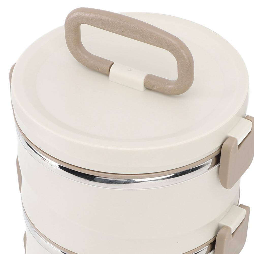 3300ml Lunch Storage Container 4 Tier Food Container Practical Compartment Lunch Box For Picnics