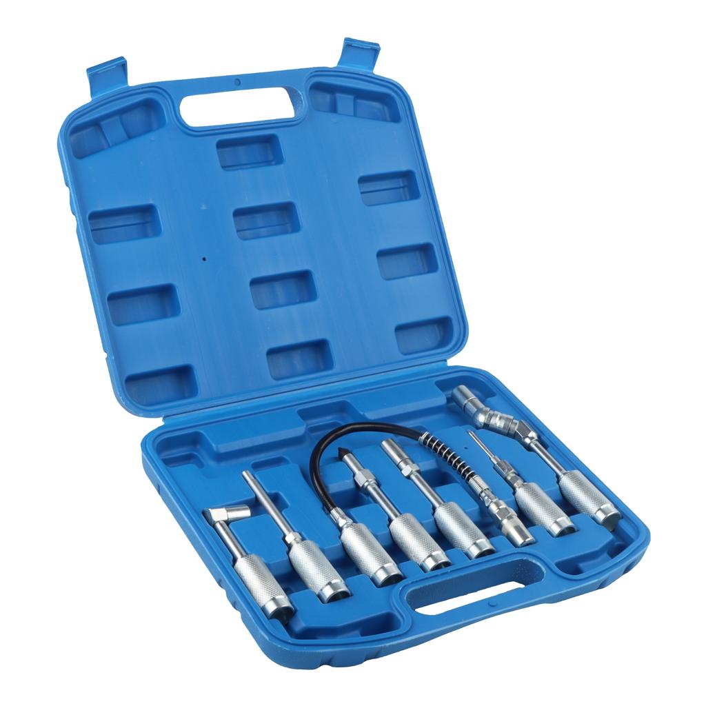 1 Набор аксессуаров для муфты шприца для смазки с кейсом