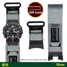 Для Casio G-SHOCK mudmaster GWG-1000/GB серии спортивный альпинизм нейлоновый холщовый ремешок для часов мужской аксессуар браслет