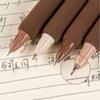 Office Supplies Coffee Color Soft Bread Gel Pen Set Ballpoint Pen Neutral Gel Pen Writing Pen