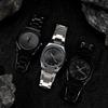 Fashion Versatile Watch Ultra-thin Men's Watch Steel Belt Quartz Watch