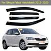 Для Skoda Fabia Hatchback 2015-боковой козырек для окна, защита от солнца и дождя, тент, навес, накладка, аксессуары для стайлинга автомобиля