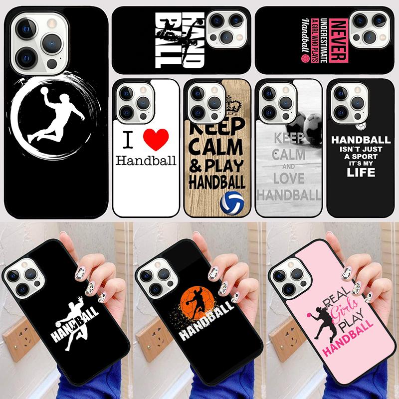 Handball Sport Phone Case Back Cover for iPhone 17 Air 16 15 14 13 11 12 Pro Max Plus Fundas Coque