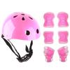 Kids Helmet Protective Gear Set Foam Elbow Knee Protector for Balance Car Scooter Roller Skating