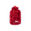 Cats In Istanbul Claret Red Plush Hot Water Bag