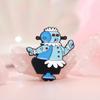 Nanny Robot Enamel Pins Custom Family Comedy TV Series Brooches Lapel Badges Cartoon Funny Jewelry Gift for Kids Friends