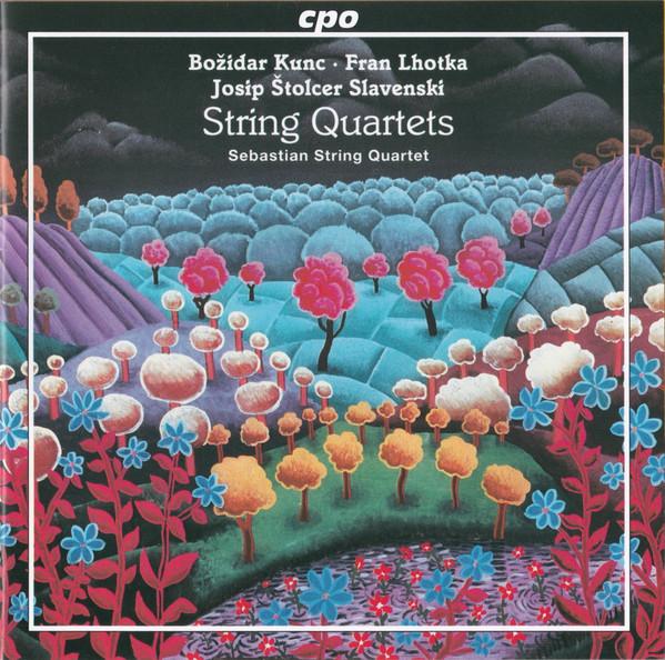 CD СЕБАСТЬЯН СТРИНГ КВАРТЕТ - Произведения для струнного квартета 5552972 cpo 2020 Европа Классика Б/У