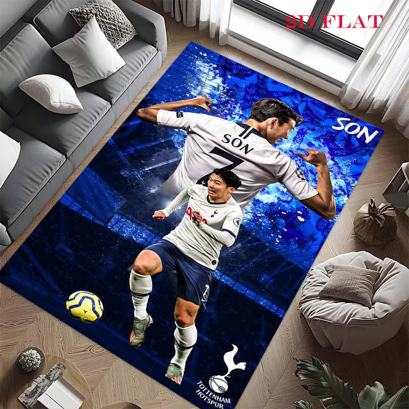 Ковер Tottenham Hotspur для гостиной, спальни, дома, украшение дивана, нескользящий коврик для игр детей