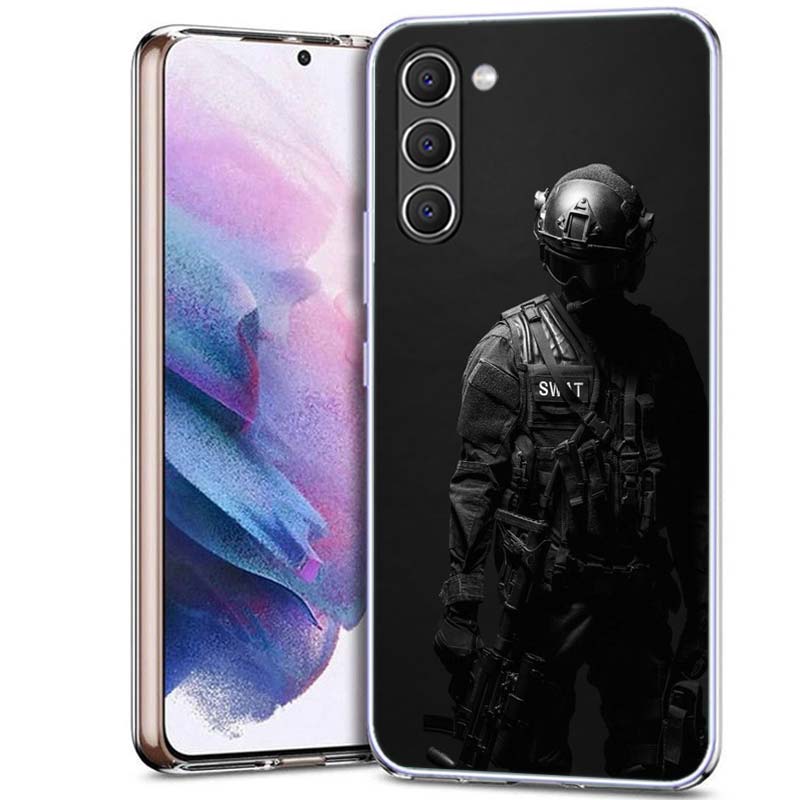 Полиция ФБР Чехол для телефона для Samsung A54 A14 A24 A34 A17 A37 A57 A55 A35 A25 A15 A13 A23 A33 A53 A07 A05S A04S A03 A73 Galaxy Note