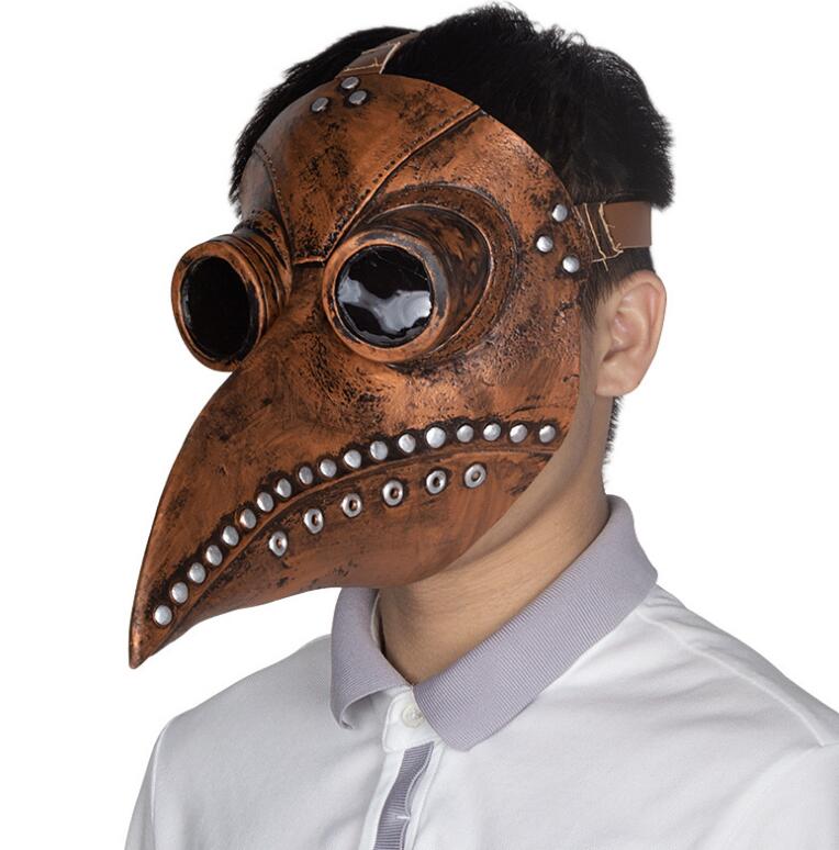 Хэллоуин стимпанк маска чумного доктора длинный нос птица клюв латексная маска для косплея карнавальный маскарад Хэллоуин костюм реквизит