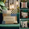 Brand Aspesi Cushion Cover Natural Linen Pillowcase Set AllinOne Decor Cushion Cover for Sofa Bedroom Chair