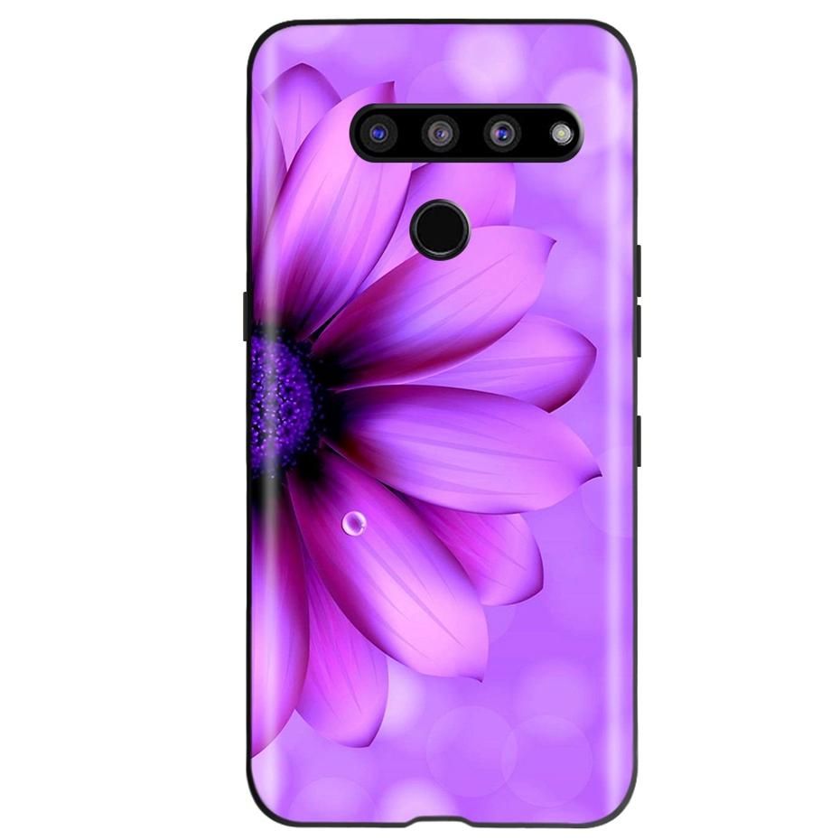 Чехол для LG V50 ThinQ 5G Модный узор Мягкий силиконовый ТПУ Чехол для телефона Для LG V50S ThinQ 5G V50 50S V500N V450 V510N Funda