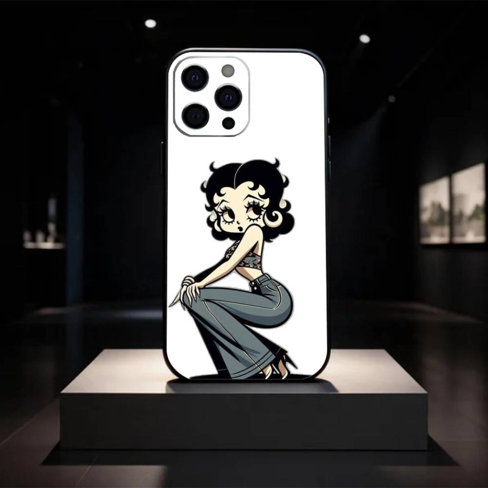 G-Girl G-Betty-es BoOpS Phone Case Silicone Soft For IPhone 17 16 15 14 13 12 11 X XR Plus Pro Max Plus