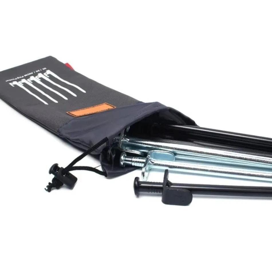 1 шт. Сумка для колышков для палатки для кемпинга, аксессуары для палатки, молоток, ветровая веревка, чехол для хранения колышков, дорожные принадлежности