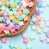Бусины ручной работы 200 шт. DIY Макарон Цветные ювелирные аксессуары Браслет Ожерелье Материалы ручной работы Мода Кремовый Пятиконечная звезда