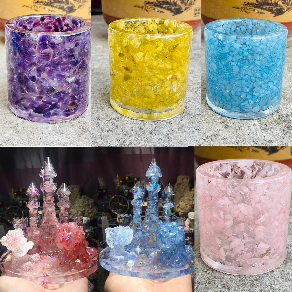 20g/Lot Natural Crystal Decorative Filler Irregular Quartz Stone For DIY Epoxy Resin Mold Beautification Embellishment Making
