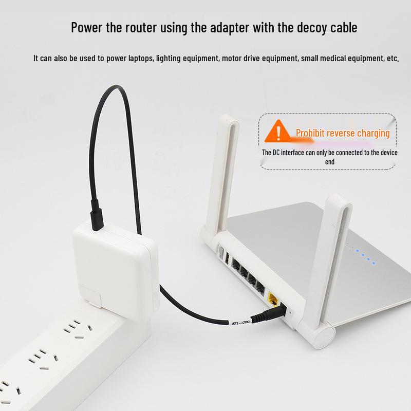 Кабель активации PD-триггера Type-C на DC5521 для устройств 12 В