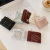 Korean Style Card Bag Purse Coin Pouch Simple PU Leather Card Holder Men