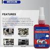 243 50 мл Средняя и высокая прочность Синий Красный Фиксатор резьбы Клей Фиксатор резьбы Винтовой клей Анаэробный Анти-ослабляющий клей