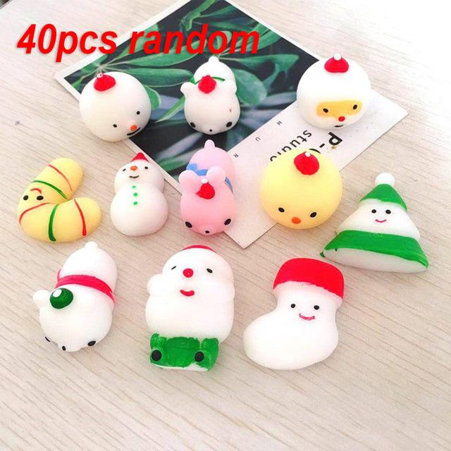 50-5 шт. Kawaii Squishies Mochi Anima мягкие игрушки для детей антистрессовый мяч сжимать вечерние сувениры игрушки для снятия стресса на день рождения