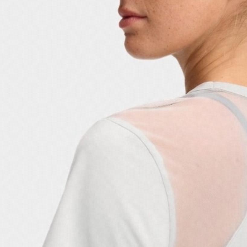 Under Armour Vanish Elite Rush однотонная повседневная простая дышащая футболка с коротким рукавом женская топы Hydrogen-Green 1389868-377