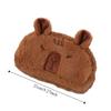 Большая вместимость плюшевая сумка для ручек Capybara, плюшевая кукла, морская свинка, сумка для ручек Student