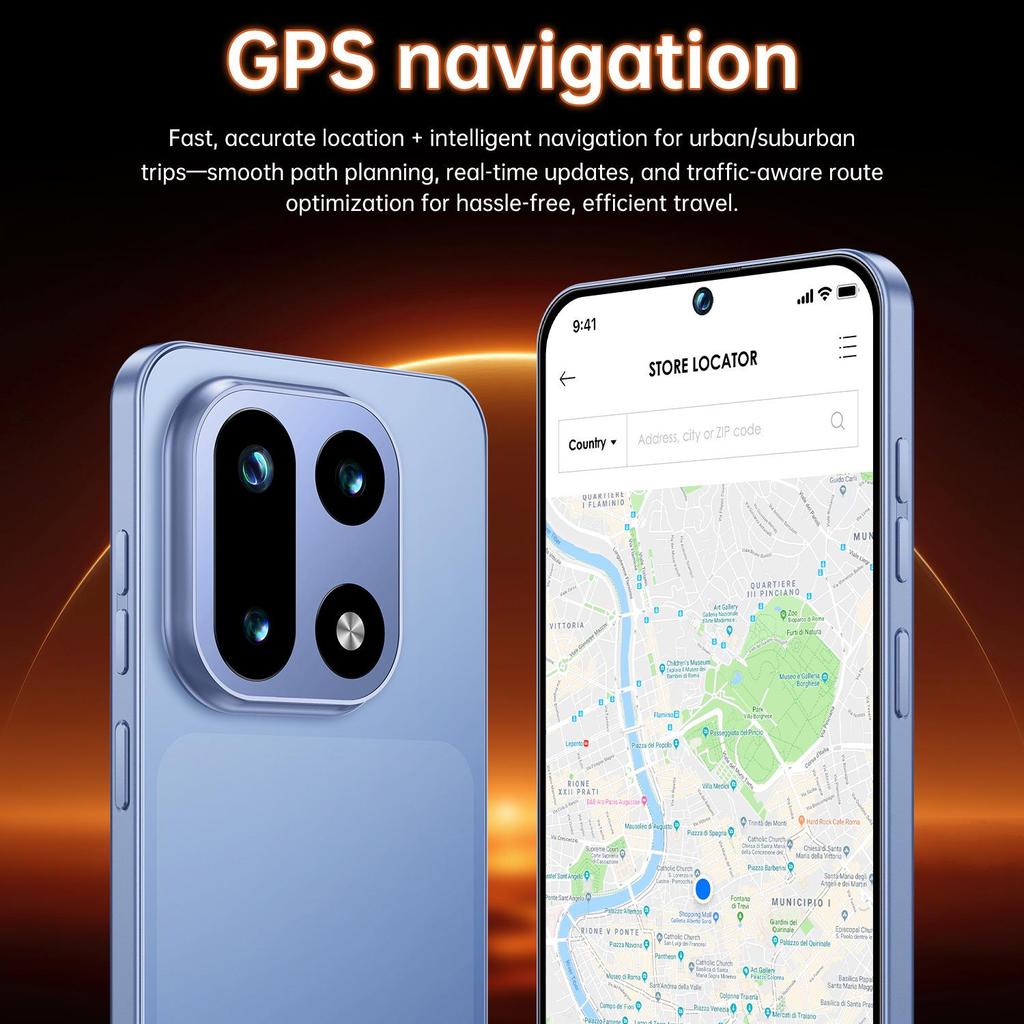 OP15 5G Android-смартфон: 16 ГБ + 1 ТБ, 7,3-дюймовый дисплей с вырезом