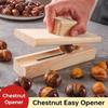 Manual Nut Opener Wooden Chestnut Opener Heavy Duty Walnut Plier Opener Tool For Walnuts Chestnuts Pecans Hazelnuts Almonds