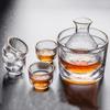 VAKADA Glass Sake & Baijiu Warming Set