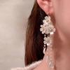 Длинные серьги-кисточки из серебра 925 пробы для женщин — корейский стиль, высококачественные, популярные и универсальные