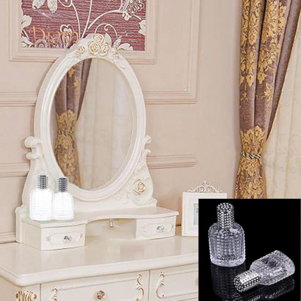 HOHO Perfume Bottle Spray Empty Atomizer Refillable Dispenser