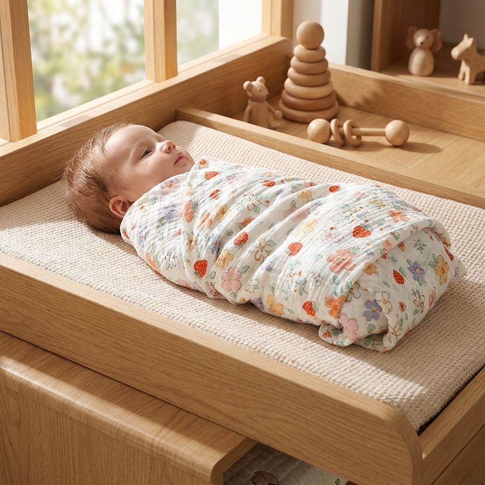 Cotton Muslin Swaddle Soft Kids Bath Towel Children Bedding Swaddle Blanket Girls