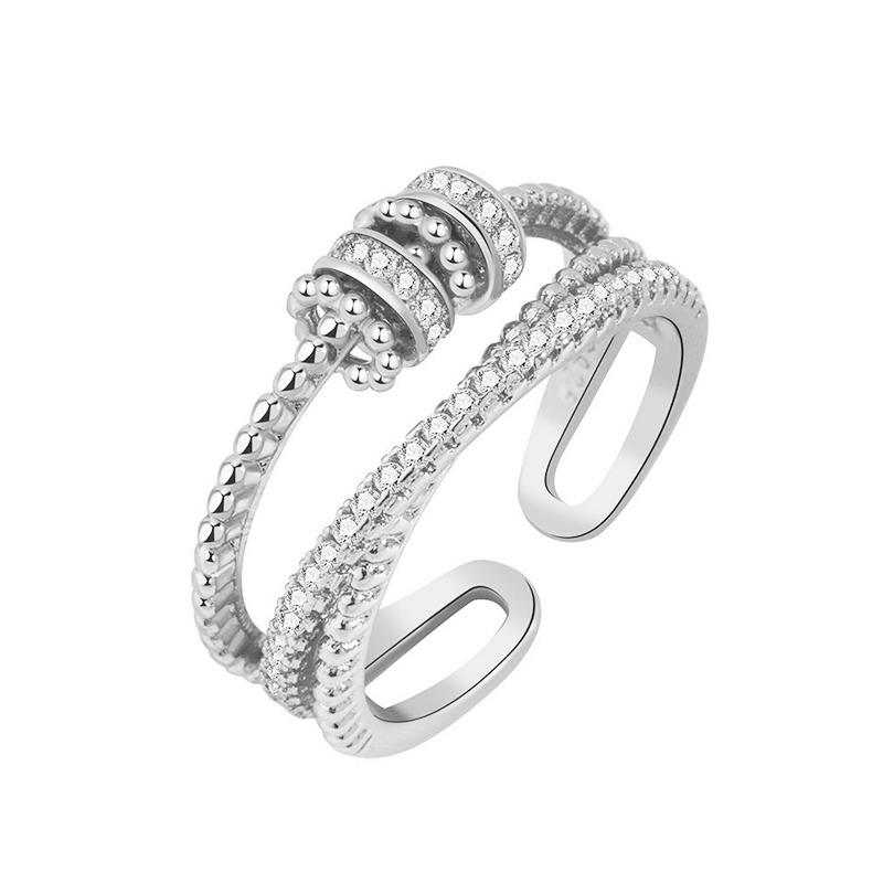 10 мм тревожные кольца для женщин Y2k, ювелирные кольца, бабочки, ромашки, бусины, антистрессовые кольца-спиннеры для подростков, 2022, эстетические