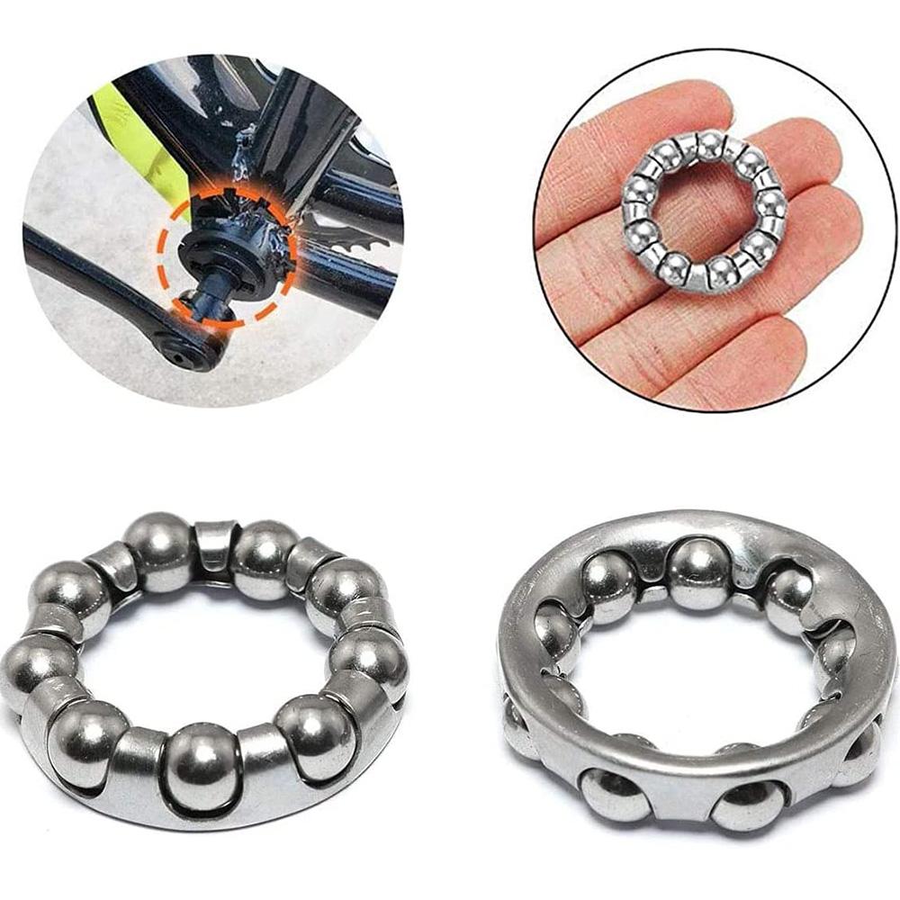 Комплект 8 шт. сепараторов шариковых подшипников для велосипеда для ремонта подшипника велосипеда, оси заднего колеса