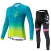 2025 Новый спортивный костюм LIV Cycling Sports Cedar из полиэфирного волокна Велосипедная майка Влагоотводящая Велосипедные штаны с лямками Губчатая подушка Велосипедные брюки