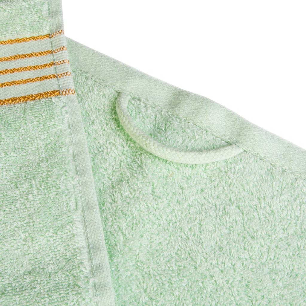 50x90 cotton TERRY bath towel, single-color TIWANO, mint color
