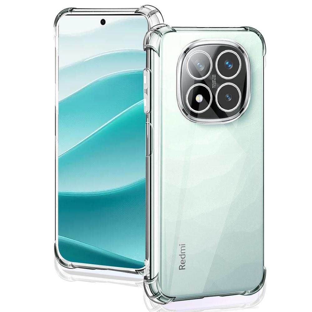 Для Redmi Note 14 Pro 5G чехол прозрачный противоударный подушка безопасности TPU силиконовый мягкий чехол для телефона для Redmi Note 14 Pro Plus бампер чехол Shell